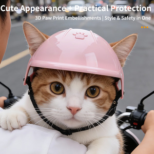 Nuevo Casco de Seguridad <span class=keywords><strong>para</strong></span> Mascotas, Ligero, Cómodo y Elegante, Color Rosa, <span class=keywords><strong>para</strong></span> <span class=keywords><strong>Perros</strong></span> y Gatos, <span class=keywords><strong>para</strong></span> Motociclismo y Deportes al Aire Libre, <span class=keywords><strong>para</strong></span> Todas las Estaciones - Product Image 2