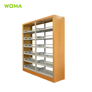 <span class=keywords><strong>MDF</strong></span> ضعف الجانب الصلب أرفف للكتب ل أثاث مكتبة - Product Image 3