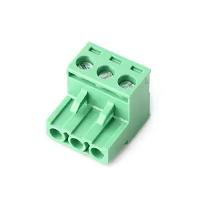 3P 5.08 plug-in terminal block 5.08 milímetros conector bloco terminal pluggable