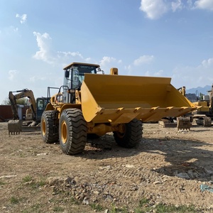 Tiempo de entrega rápido usado Caterpillar CAT 966G 966H 966L Cargador de rueda delantera Cargador de tractor de origen japonés a la venta - Product Image 1