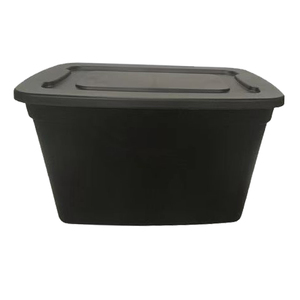 Cajas de almacenamiento de herramientas de 20 galones, contenedor de plástico, caja de almacenamiento grande - Product Image 1