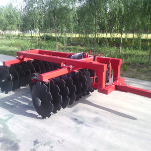 Hydraulic Disc Harrow Farm <b>Cultivator</b> Red Heavy Duty Soil Tillage Equipment - Product Image 4