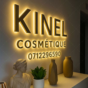 防水 & ダストプルーフLEDサインボード、ショッピングモール、オフィス、レストランで屋内/屋外で使用するための3Dメタルレター - Product Image 4