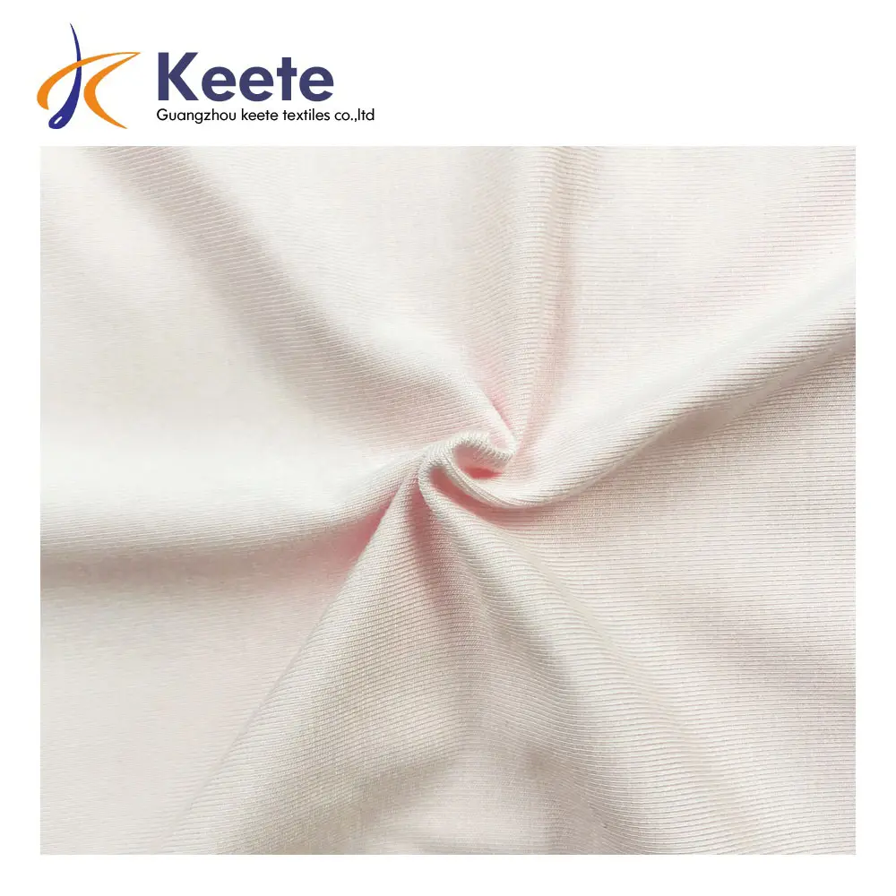 Knitted bamboo fabric 95% bamboo 5% spandex fabric is suitable for making T-shirts