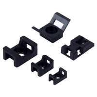 Attache-câble en nylon pour fixation sur carte PCB, pince à fil en Nylon66 UL94 V-2, support de câble à visser sur circuit imprimé, isolation PA66, RoHS, blanc