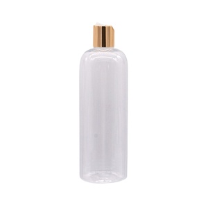 FREE SAMPLE HOT 4oz 8oz 16oz Empty <b>Plastic</b> Shampoo Lotion <b>Bottle</b> With Gold/Sliver/white/black Disc Cap PET Refillable Body - Product Image 2