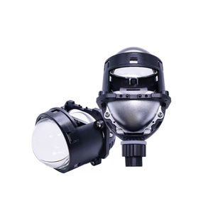 Bimmor 3 pulgadas láser blanco doble Bi Led lente de proyector haz alto bajo Dual Led <span class=keywords><strong>Plus</strong></span> láser faro proyector 65W 10000LM 12V - Product Image 5