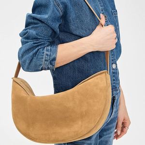 Sac bandoulière personnalisé avec logo DIY, grand sac à main pour femme, élégant et portable, en daim avec fermeture éclair - Product Image 2