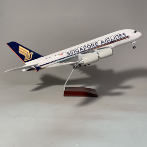 Máy bay Máy bay mô hình Airbus A380 Singapore Airlines 46cm quy mô 1/160 phong cách kinh doanh Quà tặng trang trí <span class=keywords><strong>2025</strong></span> - Product Image 4