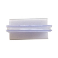 Porte-étiquettes magnétique adhésif personnalisé en plastique extrudé pour supermarché