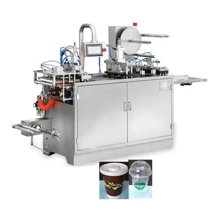 Automatic Lid Cup Machine Coffee Cup Lid Making Forming Machine Disposable Paper Cup Plastic Lid Making Machine