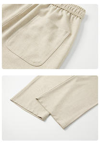 <span class=keywords><strong>Di</strong></span> alta qualità all'ingrosso vecchi soldi vestiti pantaloni <span class=keywords><strong>di</strong></span> <span class=keywords><strong>lino</strong></span> Casual pantaloni <span class=keywords><strong>di</strong></span> <span class=keywords><strong>lino</strong></span> uomini logo personalizzato negozio <span class=keywords><strong>di</strong></span> abbigliamento per gli uomini Online - Product Image 6