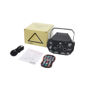 Ysh Mini Aurora LED Laser Strobe Chiếu Chùm Tương Tác DJ Disco Chiếu Sáng Trắng Home Phòng Ngủ Hiệu ứng Âm Thanh Điều Khiển Bằng Giọng Nói - Product Image 6