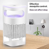 Lámpara Antimosquitos de Succión Física Silenciosa para Interiores, para el Hogar, la Oficina y el Dormitorio, Segura para Bebés y Mujeres Embarazadas