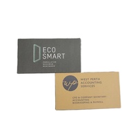 Carte de visite personnalisée 400g avec découpe de forme unique sur papier couché 54 x 90 mm – Haute qualité, délai rapide