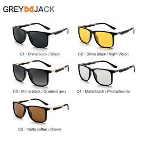 Gafas de Sol Polarizadas para Hombre, Montura Negra TR90, Lentes TAC UV400, Visión Nocturna, Gafas Deportivas para Ciclismo, Tipo 3 - Product Image 3