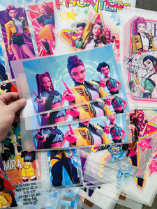 Adesivo in Vinile Termotrasferibile di Alta Qualità per <span class=keywords><strong>Stampa</strong></span> DTF KPOP Demon Hunters, Pronto per la Pressatura <span class=keywords><strong>su</strong></span> <span class=keywords><strong>Abbigliamento</strong></span> - Product Image 5