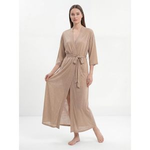 FOXA - Juego de 3 batas largas y suaves para mujer, estilo kimono, sedosas, para spa o dormir - Product Image 5