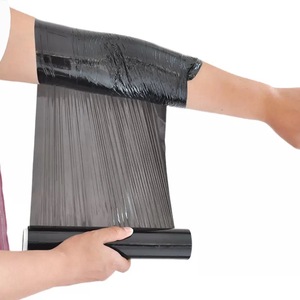 60 Mét Băng Quấn Cơ Thể Nhựa Đen Thấm Hút Mồ Hôi & Tăng Cường Đổ Mồ Hôi - Dụng Cụ Quấn Cơ Thể - Băng Quấn Tự Làm Như Phòng Xông Hơi - Product Image 2