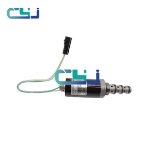 Vanne solénoïde de pompe hydraulique KDRDE5K-20/40C07-203A SKX5P-17-208 pour excavatrice R215-7 SK200-3, pièces d'excavatrice - Product Image 5