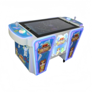 Machines de jeux vidéo d'arcade en métal avec serpent glouton à pièces Double Players Garantie 1 an <span class=keywords><strong>Langue</strong></span> anglaise pour les centres de jeux - Product Image 1