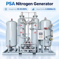 Générateur d'azote PSA, compresseur d'air, machine à azote industriel haute pureté 99,999 %, 3-2000 Nm³/h, 220 V/380 V, professionnel