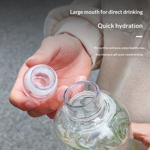 Gourde d'été tendance en plastique, style Instagram, pour sports de plein air, écologique, motif dessin animé classique - Product Image 2