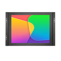 Açık çerçeve 1024x768 gömülü endüstriyel dokunmatik monitör 8 "10.4" 12 "15" kullanılabilir