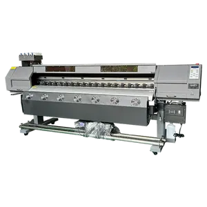 Intelligenter Sublimation drucker 1,8 m Druckmaschine cmyk 4 Farben hochwertiger xp600 Druckkopf