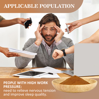 Amulyn Supply Extrait de champignon naturel à base de plantes 30% Polysaccharides Teneur en poudre de champignon à crinière de lion