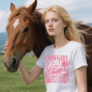 Parches de hierro de vaquera occidental, camisetas, lazo de Coquete rosa, diseños de transferencia de calor impermeables, pegatinas de vinilo para ropa DIY de mujer - Product Image 2