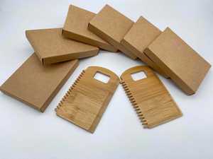 Peigne en cire pour <span class=keywords><strong>Surf</strong></span>, peigne en cire de bambou, pour planche de <span class=keywords><strong>Surf</strong></span>, meilleure vente - Product Image 6