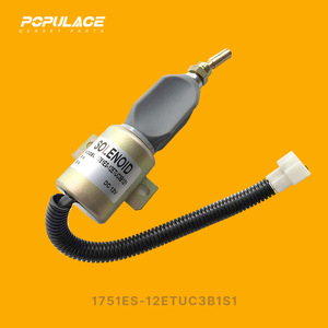 โซลินอยด์วาล์ว Buick Excelle รุ่น 1751ES-12ETUC3B1S1 สำหรับตัดน้ำมันเชื้อเพลิง ใช้กับเครื่องยนต์ดีเซลสำหรับเครื่องกำเนิดไฟฟ้า - Product Image 2