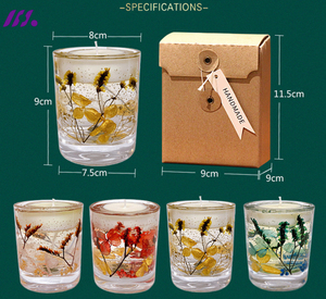 Velas Aromáticas en Frascos de Vidrio - Velas de Cera de Soja de Larga Duración y sin Humo para Suministro al por Mayor en Hoteles y Restaurantes - Product Image 1