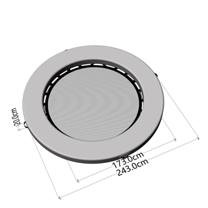 <span class=keywords><strong>Hamac</strong></span> flottant <span class=keywords><strong>gonflable</strong></span> en PVC de 6, 8 et 10 pieds, transat de piscine en maille, pour la plage, le lac, les fêtes, le bronzage et l'usage domestique - Product Image 5