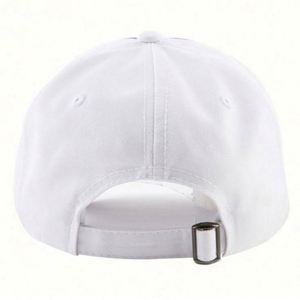 High Quality Eco-Friendly 100% Cotton Twill <b>Padded</b> Soft Cotton Chino Twill 6 Panels Structured Metal Buckle Baseball Cap 3M - Product Image 3