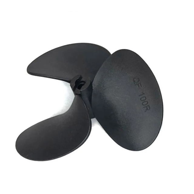 Three Blades Glass Fiber Nylon Paddle Propeller 70/80/90/100mm CW/CCW 5.0mm for RC Boat Simulated Ship Underwater Drone