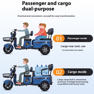 Tricycles électriques à 3 roues <span class=keywords><strong>pour</strong></span> personnes âgées de qualité supérieure Tricycles électriques bon marché <span class=keywords><strong>pour</strong></span> adultes - Product Image 5