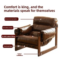 Fauteuil Jersey Island en chêne massif, nouveau fauteuil inclinable chinois, rembourré en coton, amovible et lavable, pour salon, chambre, hôtel