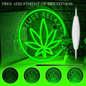 Relaxing neon LED indoor hanging smoking area ambient light store window entrance indicator light decorative light luminous <b>sign</b> - Product Image 3