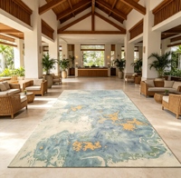 Contemporary Handwoven Area Rug Carpet Modern Floor Mat for Bedroom Living Room Home Decor Custom