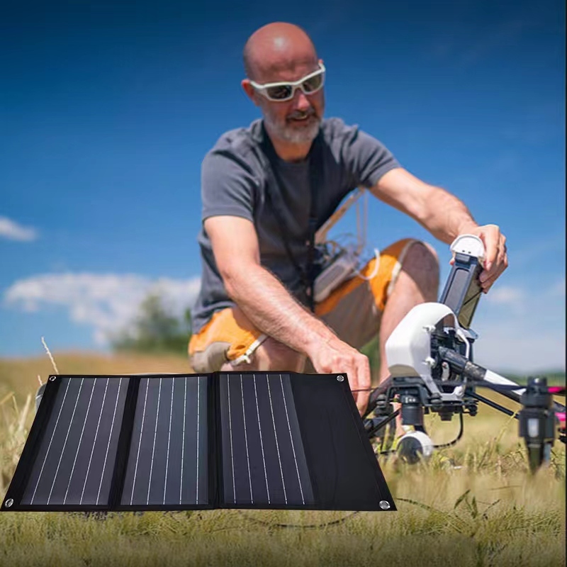 30W Portable <strong>Foldable</strong> <strong>Solar</strong> Panel <strong>Charger</strong> for Outdoor Camping <strong>Solar</strong> <strong>Battery</strong> <strong>Charger</strong> 12 Volt Waterproof High Efficiency