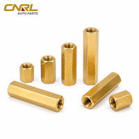 RuiLi Verified Brass Hex Standoff M3-8 H59 Material Female Female Threaded Spacer Drone Frame for PCB Motherboard Mounting Bolt