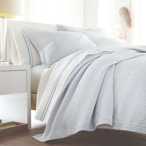 Funda de algodón lavable a máquina para cama, cobertor de algodón con textura nueva, diseño tejido, transpirable - Product Image 3