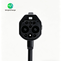Nuevo Adaptador CCS2 GBT para Vehículos Eléctricos, 400A 1000V DC, Certificado CE, IP55, Modelo A03, Carga Ultra Rápida, Aplicación Inteligente, Actualización OTA, WrightCharge