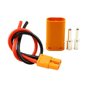 Amass LCB50-M LCB50-F 98A Banana Plug Red Copper Wire Harness 8AWG 10AWG Agricultural <b>Drone</b> Lithium Battery Custom Cable - Product Image 2