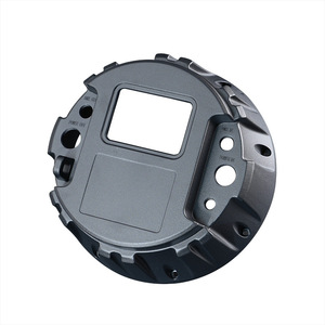 Heatsink Round Aluminum Die <b>Cast</b> Black <b>Powder</b> Coated For LED Downlight - Product Image 3