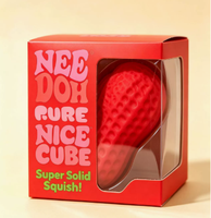 Jouets anti-stress Squishy, jouet sensoriel doux en forme d'arachide, cube à presser pour enfants et adultes