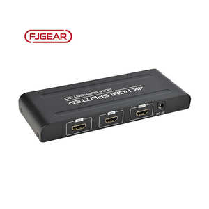 FJ-4K104 Fjgear 4 ports partagé <span class=keywords><strong>HD</strong></span> vision séparateur hdmi 4k 4 en <span class=keywords><strong>2</strong></span> sur 4 écrans affichage simultané - Product Image 4