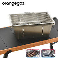 Barbecue d'extérieur pliable Orangegaz IGT, en acier inoxydable haute puissance, support de pique-nique, facile à installer